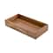 Seville Classics 12" x 6" x 2" Acacia Drawer Organizer